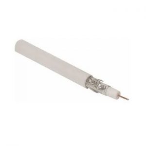 Coaxial RG6 Malla Al Foil CATV Blanco Sku 1700221
