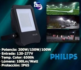 Housework spade Converge Proyector Led 200W Flood HP BVP091 Philips | southtelecom