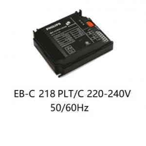 Ballast Elect. EB-C PL/T-C 2x18W Philips Sku 2401018
