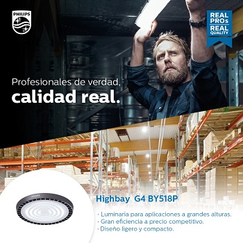 Campana GreenPerform BY518P LED265 192W 6500K CW PSU NB Philips