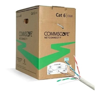 Cable U/UTP Cat6 Unifilar 4P/24AWG 1427071-4 Commscope - Imagen 2