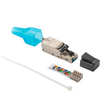 Conector RJ45 MTPL Blindado Cat6A Sku 4000028