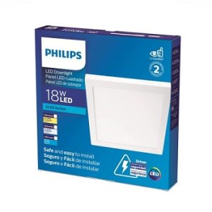 Panel Downlight Cuadrado DL252 G2 SF Rd Led1300 30K 18W 8" 929002635801