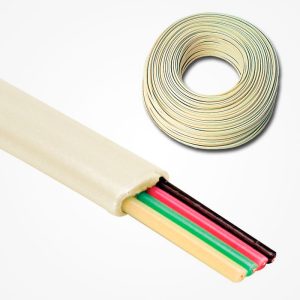 Cordon Roseta Plano 4 Conductores