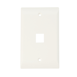 Face plate 1P Blanco SL Alpine Commscope Sku 4000045