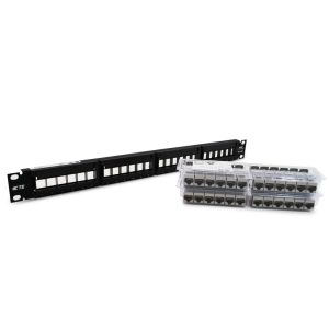 Patch Panel 24 Puertas vacía 1Ux19' AMP
