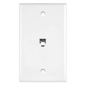 Placa Mural Simple RJ11 4C Sku 1500436