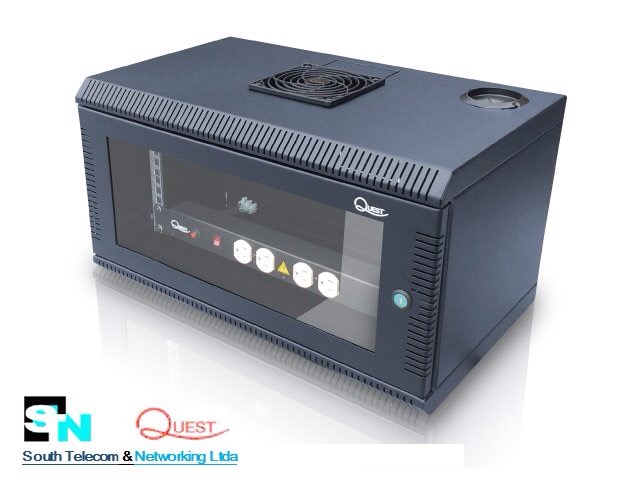 Gabinete Mural Compacto 7U 19' 510mm Quest