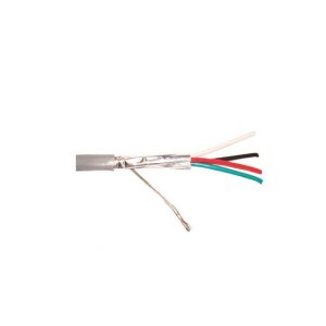 Cable Alarma 4C/18AWG Shielded DW FPLR Sku 1800210