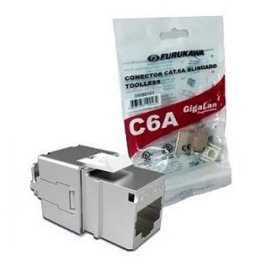 Modulo RJ45 Cat6A Keystone Blindado Furukawa Sku 1600636