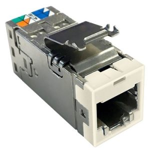 Módulo RJ45 Cat6A Blindado Entrada Recta Commscope Sku 4000018