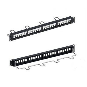 Placa Panel 19" 1U 24B SL UTP Vacia Commscope Sku 1600603