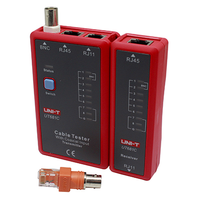 Chequeador Cables BNC-RJ45-RJ11 UT681C Sku 3600051 - Imagen 2