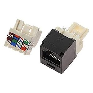 Modulo RJ45 Cat6 Negro Panduit Sku 1600576