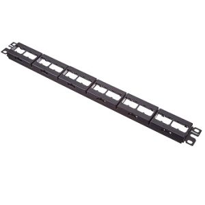 Placa Panel 19" 1U 24B  Vacia Panduit Sku 1600602