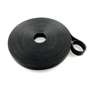 Amarra Cables Velcro Negro 25Mts x 10mm Sku 2901020