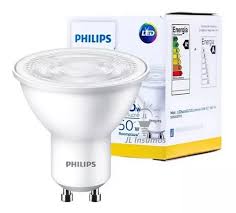 GU10 Led 3.8-50W 2700K 220V Philips Sku 2121237